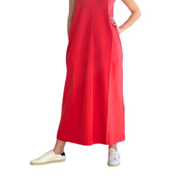 Max Mara | שמלת פולו כתומה מקס מארה