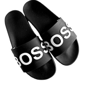Hugo Boss | כפכפי סלייד שחורים הוגו בוס