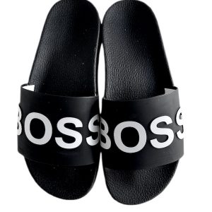 Hugo Boss | כפכפי סלייד שחורים הוגו בוס
