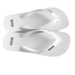 Hugo Boss | כפכפי אצבע לבנים הוגו בוס