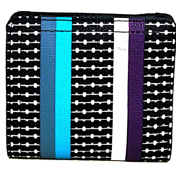 Fossil | ארנק קטן שחור/לבן פוסיל