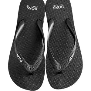 Hugo Boss | כפכפי אצבע שחורים הוגו בוס