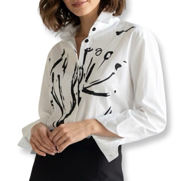 Piazza Sempione | חולצה לבנה יוקרתית פיאצת סמפיונה