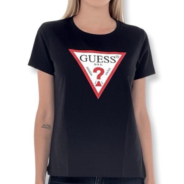 Guess | טי שירט שחור גס