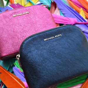 Michael Kors | קלאץ׳/תיק איפור כחול מיקל קורס