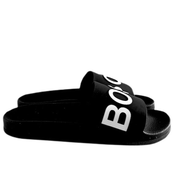Hugo Boss | כפכפי סלייד שחורים הוגו בוס