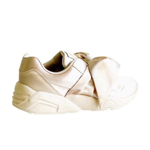 Puma | סניקרס פפיון סאטן בז׳ פומה