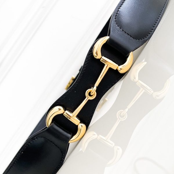 Gucci | חגורה שחורה הורסביט גוצ'י