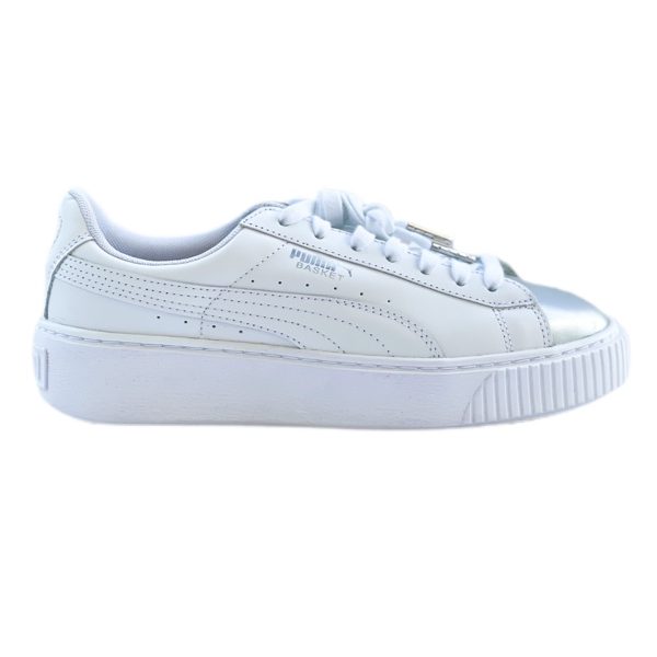 Puma | סניקרס לבן/כסוף פומה