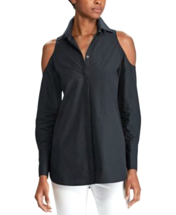 Ralph Lauren | חולצה מכופתרת לבנה ראלף לורן