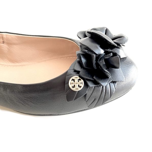 Tory Burch | נעלי בובה שחורות טורי ברץ׳