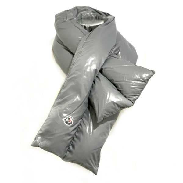 Moncler | צעיף פוך יוקרתי אפור מונקלר