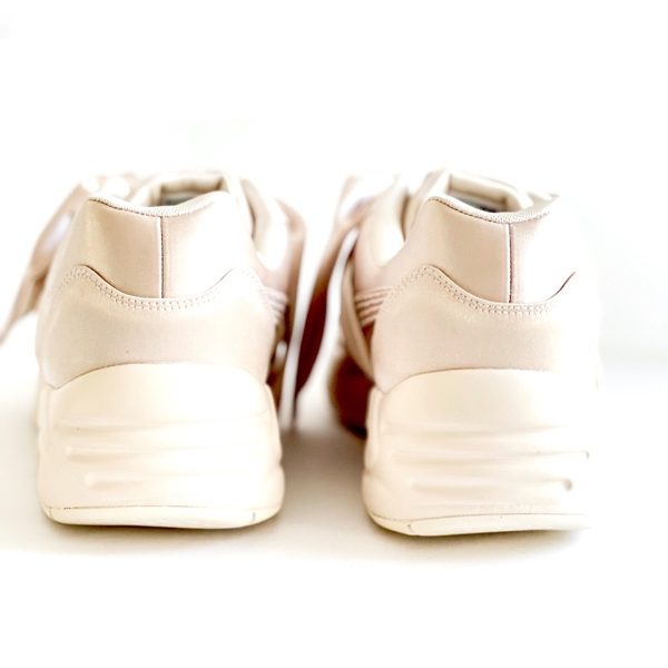 Puma | סניקרס פפיון סאטן בז׳ פומה