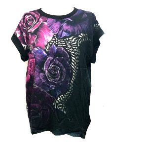 Just Cavalli | חולצה שחורה ג’אסט קאבלי