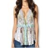 Free People | חולצת סירנפרינט אופוויט פרי פיפל