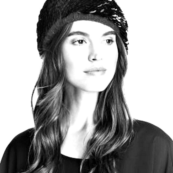 Grevi | כובע פייטים יוקרתי שחור גרווי