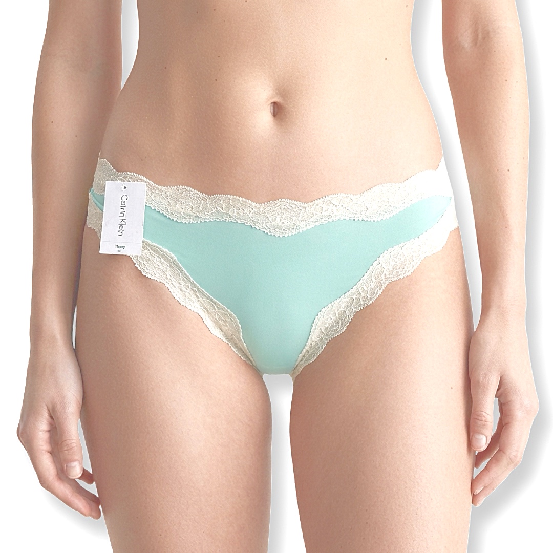 Calvin Klein | תחתון חוטיני ירוק מולטי קלוין קליין