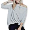 Free People | סוודר דק אופנתי פרי פיפל
