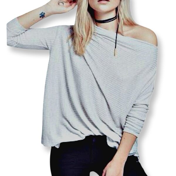 Free People | סוודר דק אופנתי פרי פיפל