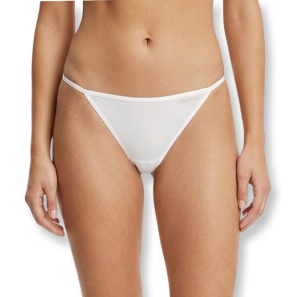 Calvin Klein | תחתון ביקיני סטרינג לבן קלוין קליין