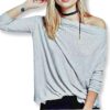 Free People | סוודר דק אופנתי פרי פיפל