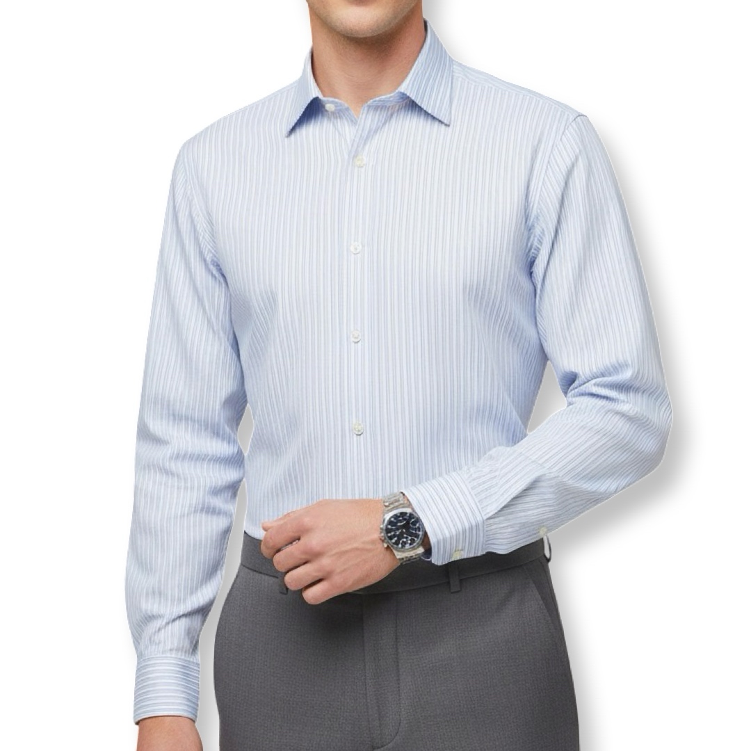 Tommy Hilfiger| חולצה מכופתרת פסים אופנתית טומי הילפיגר