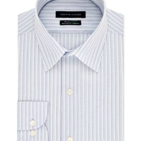 Tommy Hilfiger| חולצה מכופתרת פסים אופנתית טומי הילפיגר