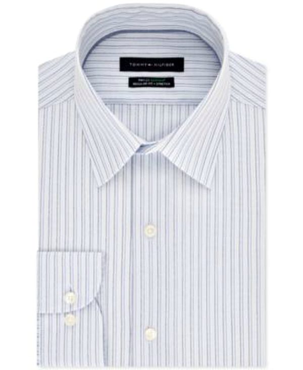 Tommy Hilfiger| חולצה מכופתרת פסים אופנתית טומי הילפיגר