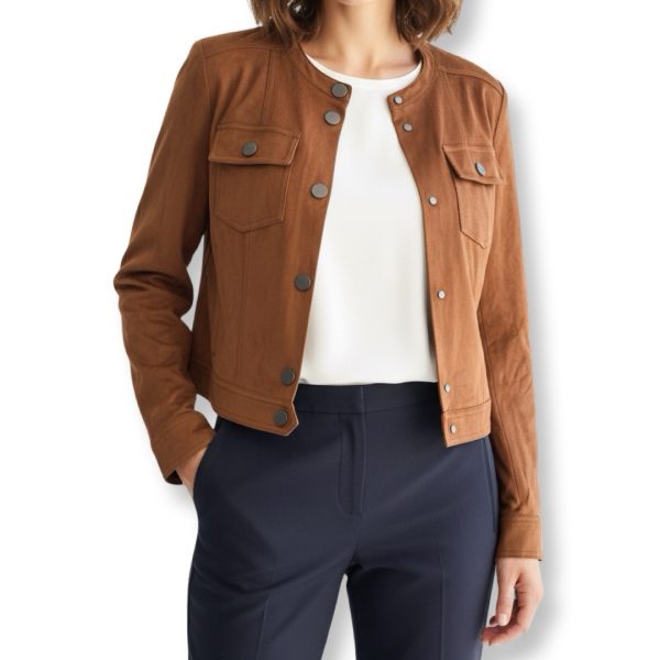 Cacharel | ג’קט דק חום קאשרל