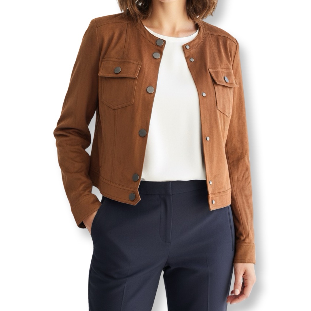 Cacharel | ג’קט דק חום קאשרל