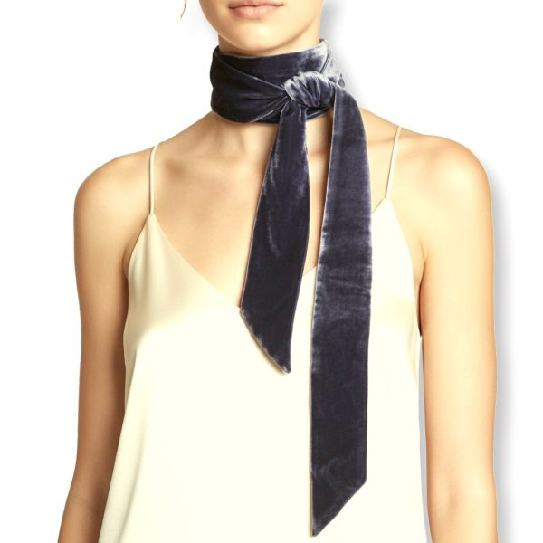 Echo | צעיף/עניבה טרנדי אפור אצ’ו