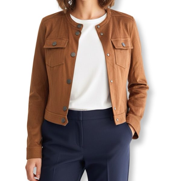 Cacharel | ג’קט דק חום קאשרל