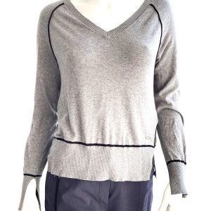 Armani Exchange | סוודר אפור ארמני אקסצ’יינג
