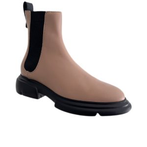 Emporio Armani | מגפיים אופנתיות בז׳/מוקה אימפוריו ארמני