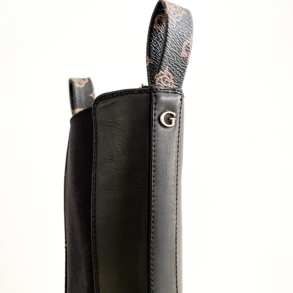 Guess | מגפיים פלטפורמה שחורים גס