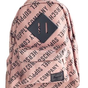 Herschel | תיק גב ורוד לוגו הרשל