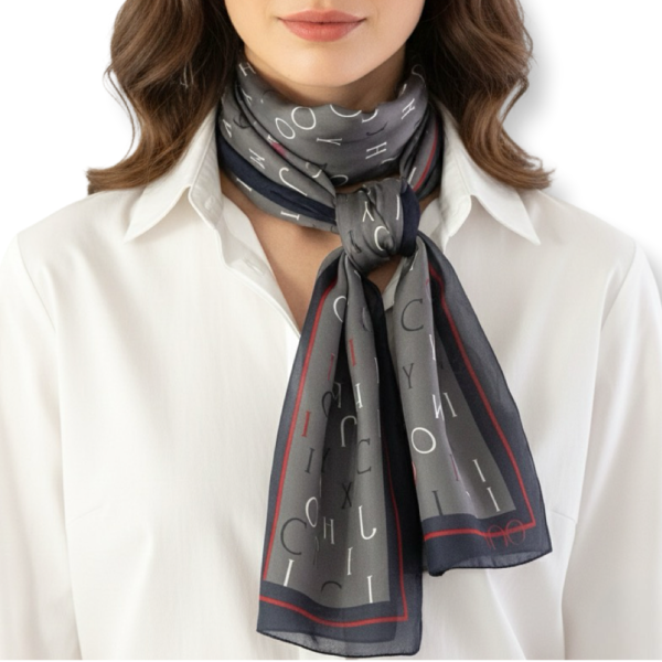 Jimmy Choo | צעיף משי יוקרתי ג'ימי צ'ו