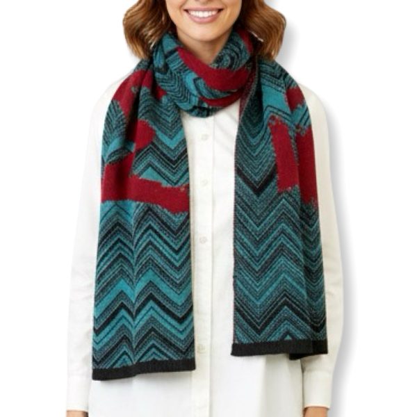 Missoni | צעיף סרוג אופנתי מיסוני