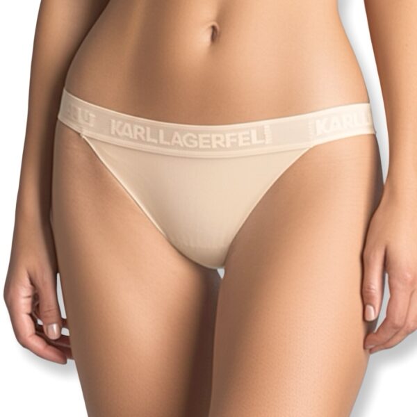 Karl Lagerfeld | תחתון חוטיני אולטרה לייט צבע גוף קרל לגרפלד