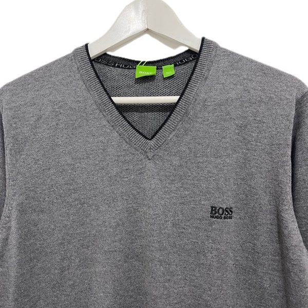 Hugo Boss | סוודר אפור הוגו בוס