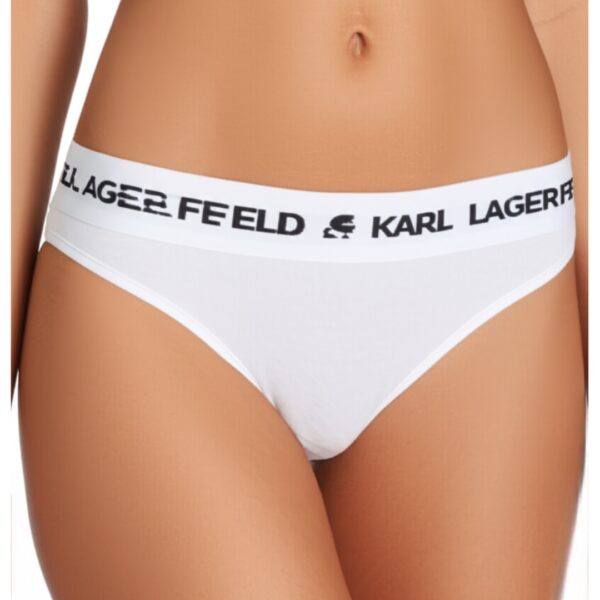 Karl Lagerfeld | תחתון חוטיני לבן קרל לגרפלד