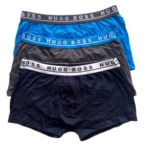Hugo Boss | מארז 3 תחתוני בוקסר לוגו צבעוני הוגו בוס