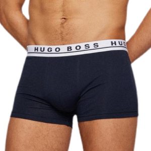 Hugo Boss | מארז 3 תחתוני בוקסר לוגו צבעוני הוגו בוס