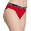 Emporio Armani | תחתון ברזילאי כותנה נמתחת אדום אימפוריו ארמני