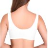 Emporio Armani | חזיית טופ לוגו לבנה אימפוריו ארמני