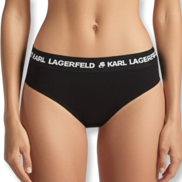 Karl Lagerfeld | תחתון היפסטר שחור קרל לגרפלד