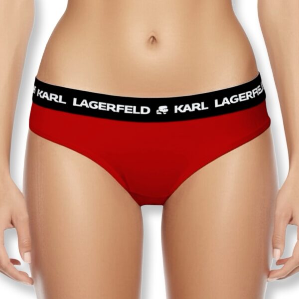 Karl Lagerfeld | תחתון היפסטר אדום קרל לגרפלד