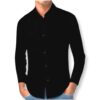 Hugo Boss | חולצה שחורה מכופתרת הוגו בוס