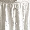 Guess | חצאית כותנה לבנה ארוכה גס
