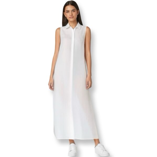 Max Mara Leisure | שמלת פולו לבנה מקס מארה לייז׳ר
